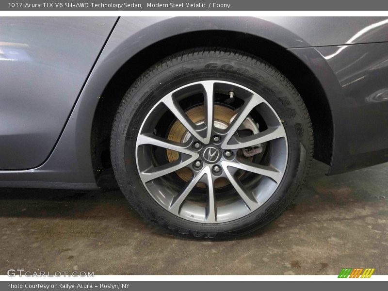 Modern Steel Metallic / Ebony 2017 Acura TLX V6 SH-AWD Technology Sedan