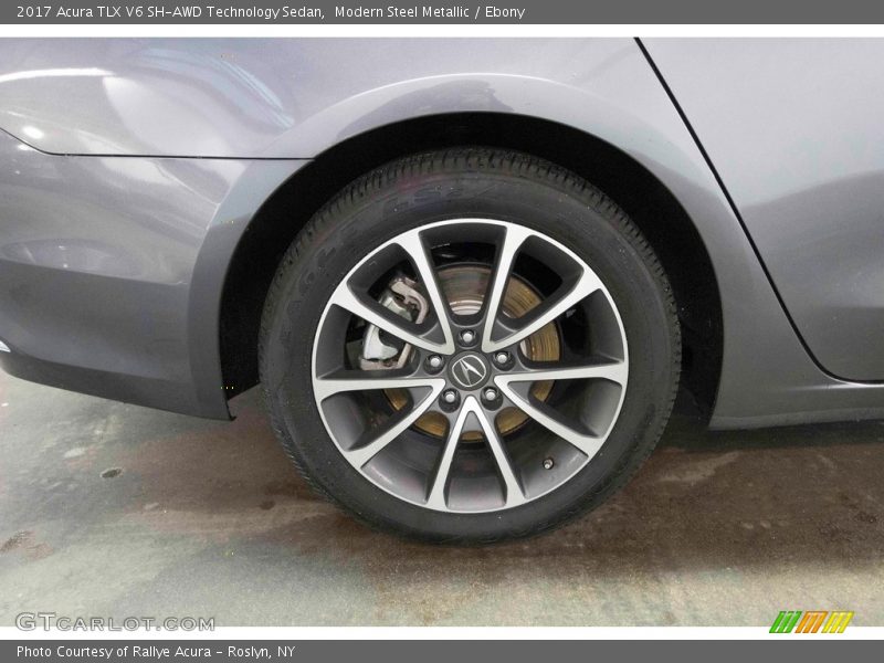 Modern Steel Metallic / Ebony 2017 Acura TLX V6 SH-AWD Technology Sedan