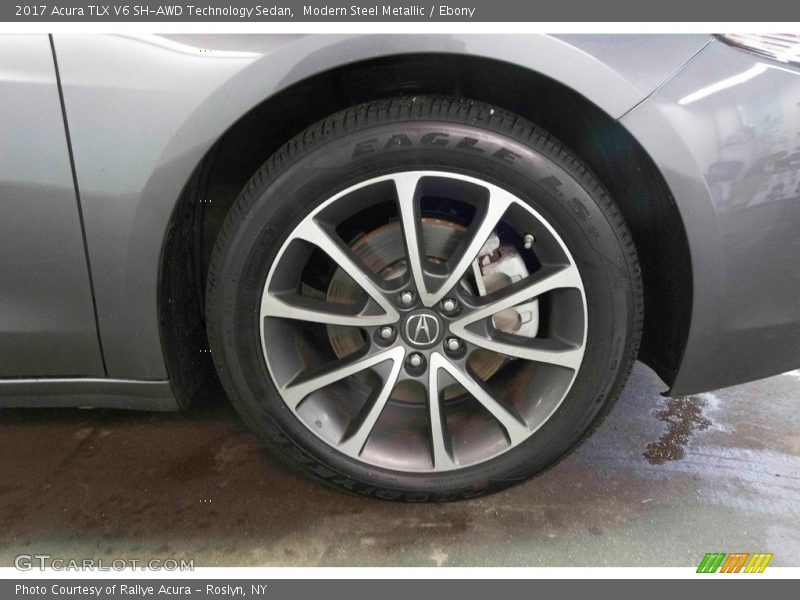 Modern Steel Metallic / Ebony 2017 Acura TLX V6 SH-AWD Technology Sedan