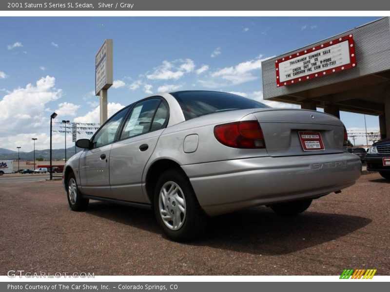 Silver / Gray 2001 Saturn S Series SL Sedan