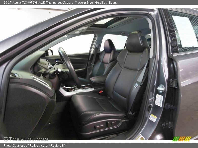Modern Steel Metallic / Ebony 2017 Acura TLX V6 SH-AWD Technology Sedan