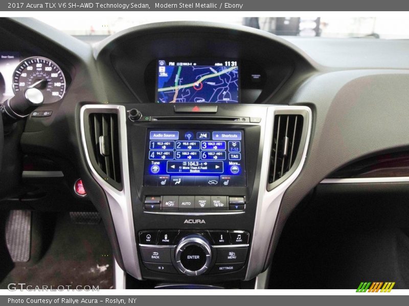 Modern Steel Metallic / Ebony 2017 Acura TLX V6 SH-AWD Technology Sedan
