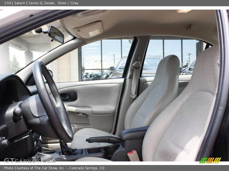Silver / Gray 2001 Saturn S Series SL Sedan