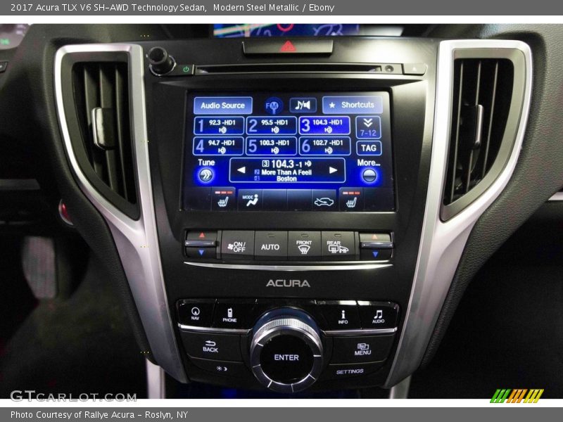 Modern Steel Metallic / Ebony 2017 Acura TLX V6 SH-AWD Technology Sedan