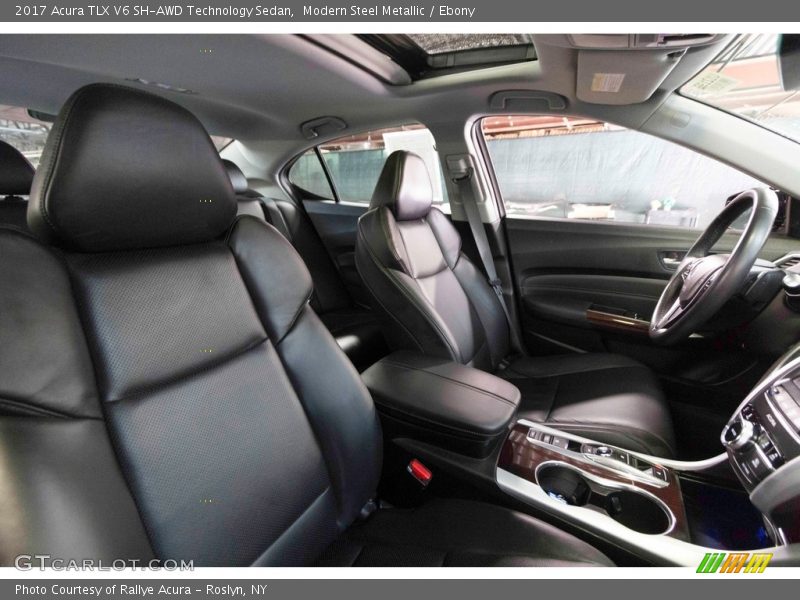 Modern Steel Metallic / Ebony 2017 Acura TLX V6 SH-AWD Technology Sedan