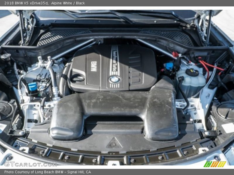  2018 X5 xDrive35d Engine - 3.0 Liter Turbo-Diesel DOHC 24-Valve Inline 6 Cylinder
