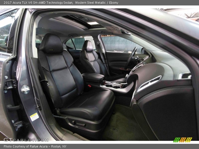 Modern Steel Metallic / Ebony 2017 Acura TLX V6 SH-AWD Technology Sedan
