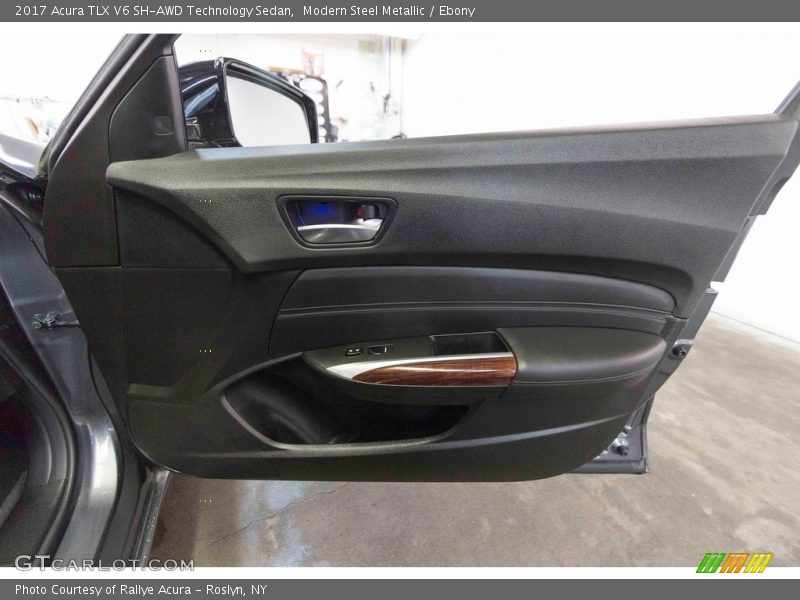 Modern Steel Metallic / Ebony 2017 Acura TLX V6 SH-AWD Technology Sedan