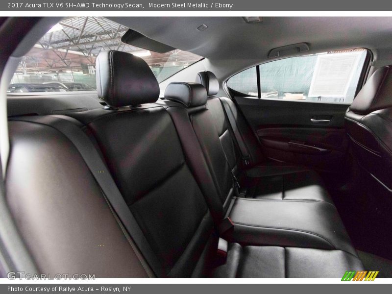 Modern Steel Metallic / Ebony 2017 Acura TLX V6 SH-AWD Technology Sedan