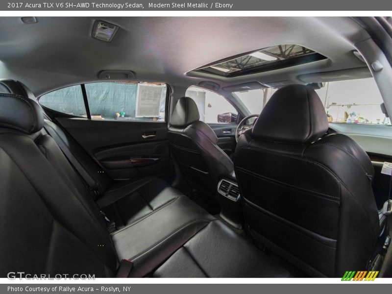Modern Steel Metallic / Ebony 2017 Acura TLX V6 SH-AWD Technology Sedan
