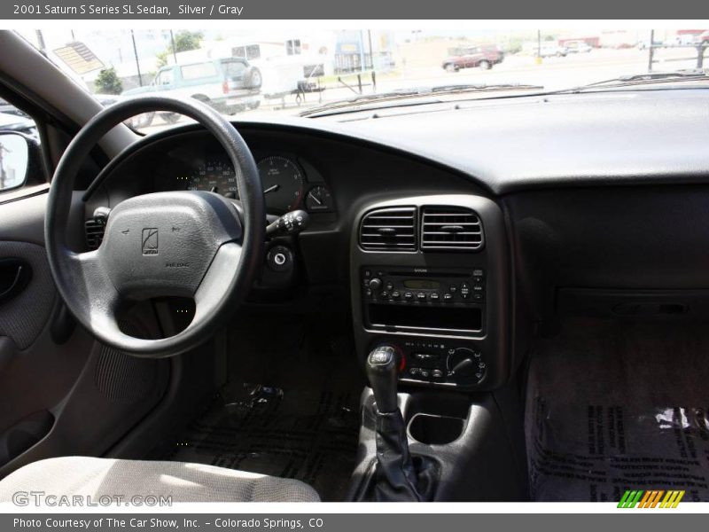 Silver / Gray 2001 Saturn S Series SL Sedan