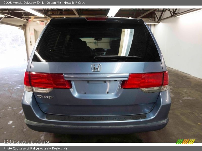 Ocean Mist Metallic / Gray 2008 Honda Odyssey EX-L