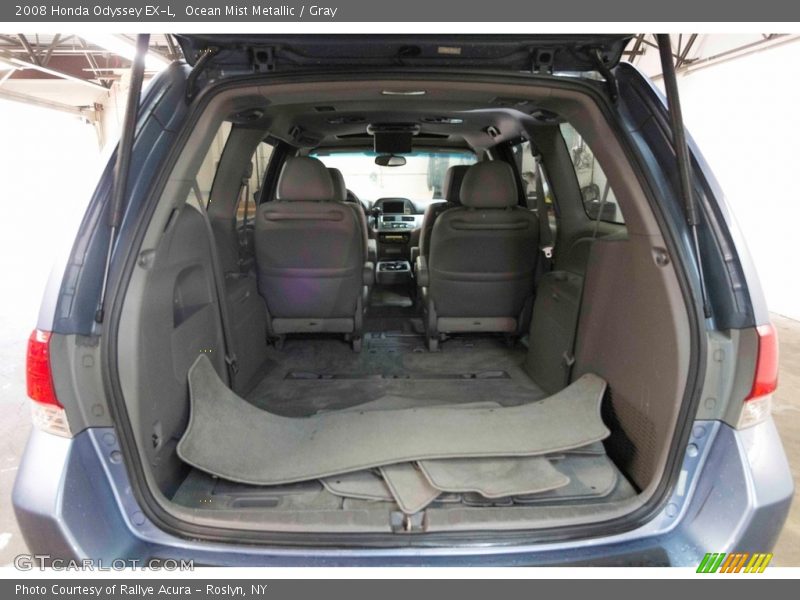 Ocean Mist Metallic / Gray 2008 Honda Odyssey EX-L
