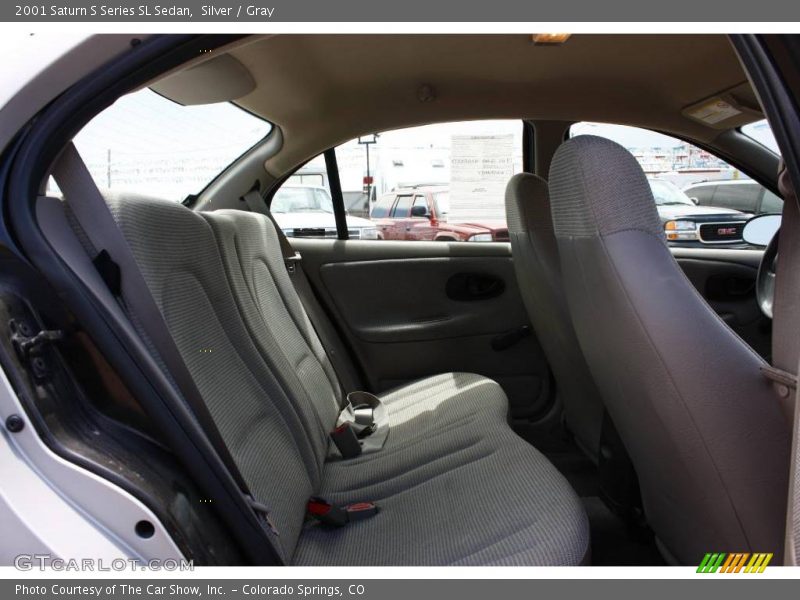 Silver / Gray 2001 Saturn S Series SL Sedan