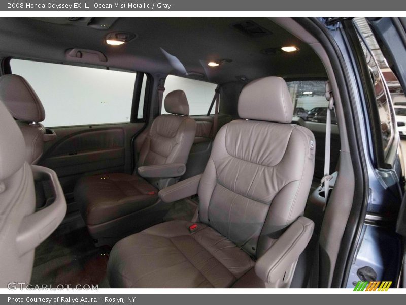 Ocean Mist Metallic / Gray 2008 Honda Odyssey EX-L