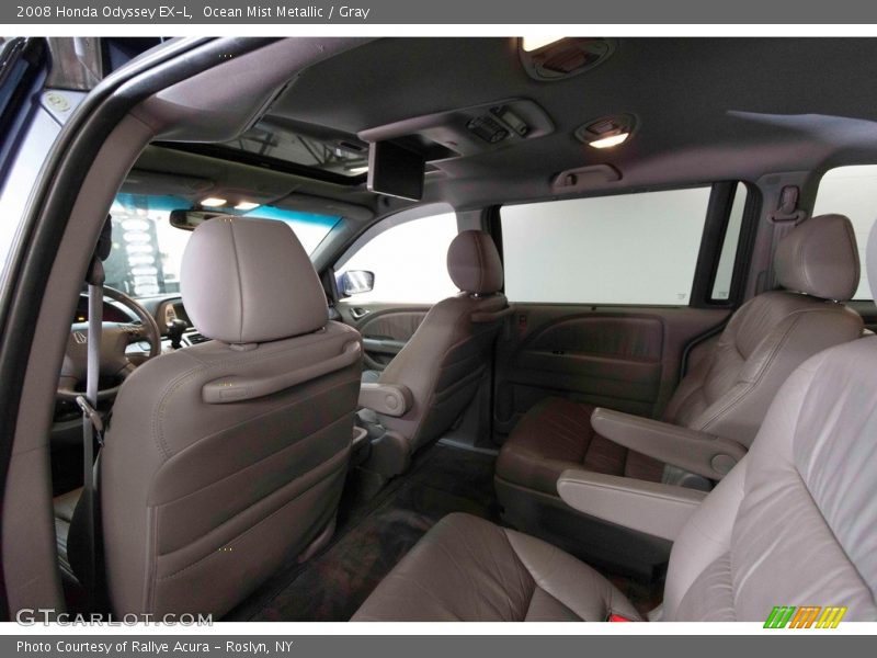 Ocean Mist Metallic / Gray 2008 Honda Odyssey EX-L