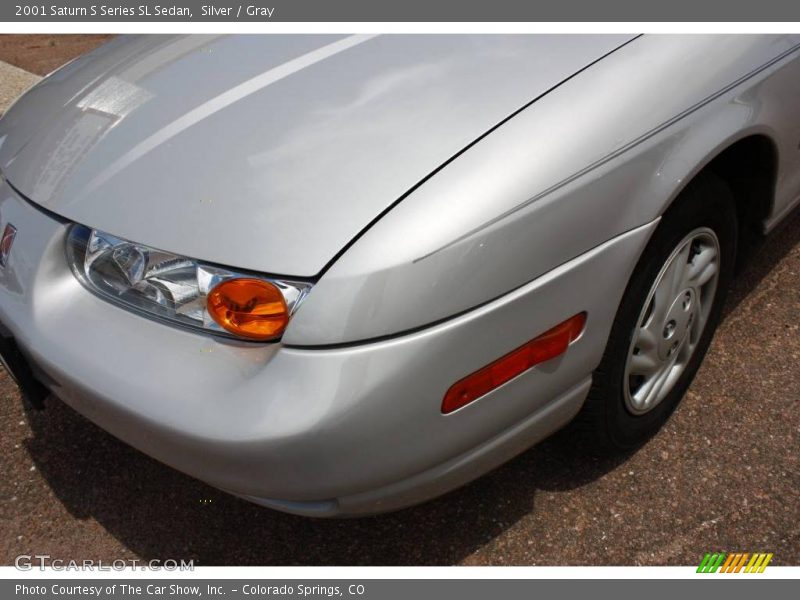 Silver / Gray 2001 Saturn S Series SL Sedan