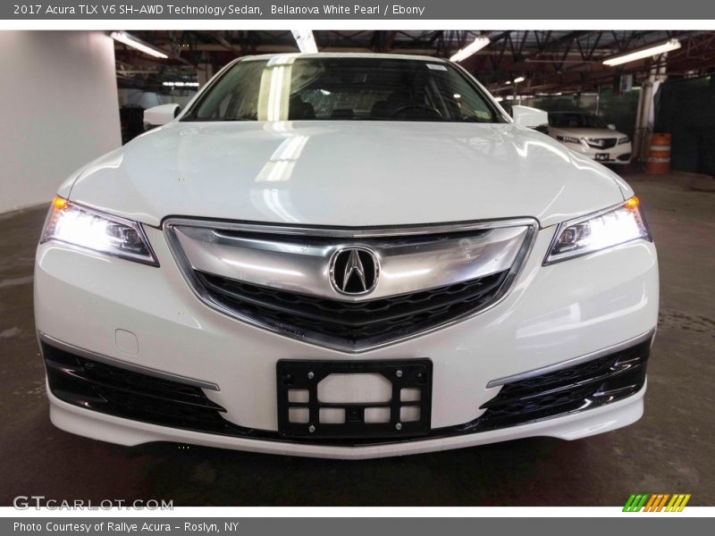 Bellanova White Pearl / Ebony 2017 Acura TLX V6 SH-AWD Technology Sedan