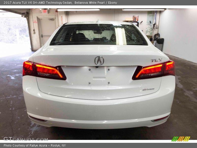 Bellanova White Pearl / Ebony 2017 Acura TLX V6 SH-AWD Technology Sedan