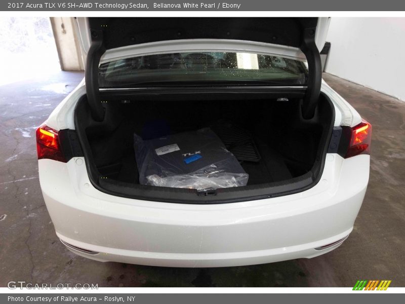 Bellanova White Pearl / Ebony 2017 Acura TLX V6 SH-AWD Technology Sedan