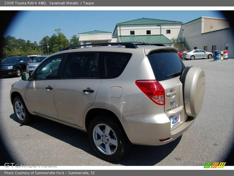 Savannah Metallic / Taupe 2008 Toyota RAV4 4WD