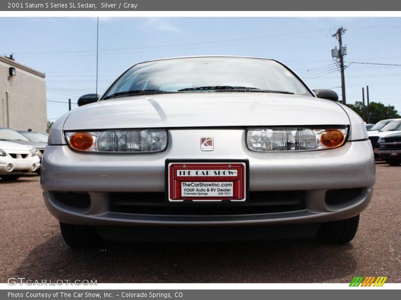 Silver / Gray 2001 Saturn S Series SL Sedan