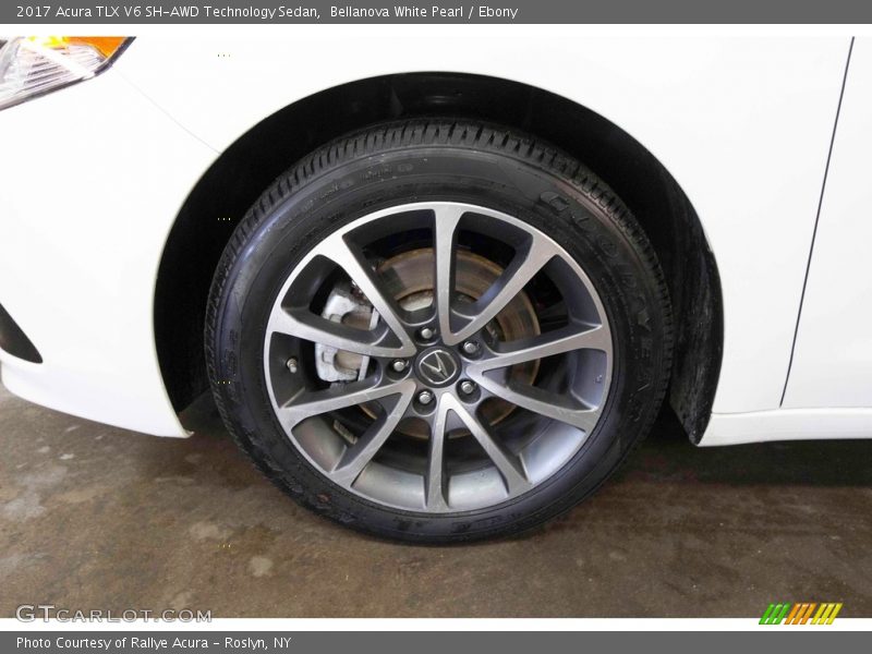 Bellanova White Pearl / Ebony 2017 Acura TLX V6 SH-AWD Technology Sedan