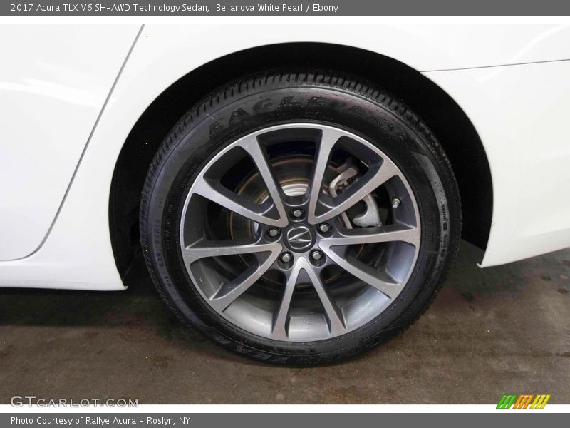 Bellanova White Pearl / Ebony 2017 Acura TLX V6 SH-AWD Technology Sedan