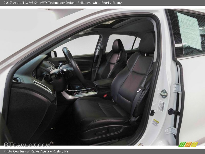 Bellanova White Pearl / Ebony 2017 Acura TLX V6 SH-AWD Technology Sedan