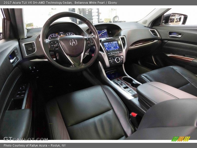 Bellanova White Pearl / Ebony 2017 Acura TLX V6 SH-AWD Technology Sedan