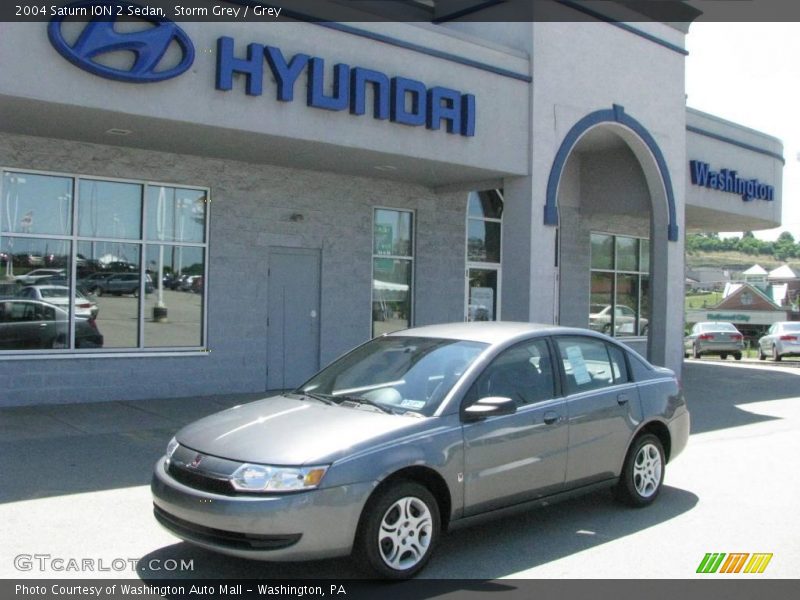 Storm Grey / Grey 2004 Saturn ION 2 Sedan