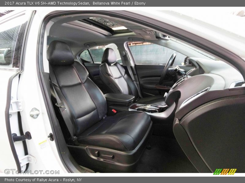 Bellanova White Pearl / Ebony 2017 Acura TLX V6 SH-AWD Technology Sedan