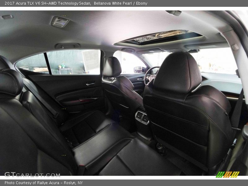 Bellanova White Pearl / Ebony 2017 Acura TLX V6 SH-AWD Technology Sedan