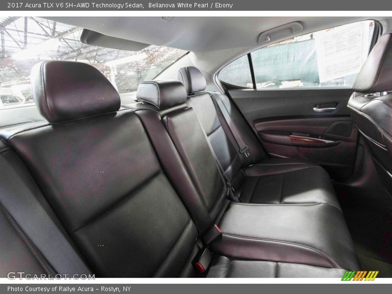 Bellanova White Pearl / Ebony 2017 Acura TLX V6 SH-AWD Technology Sedan