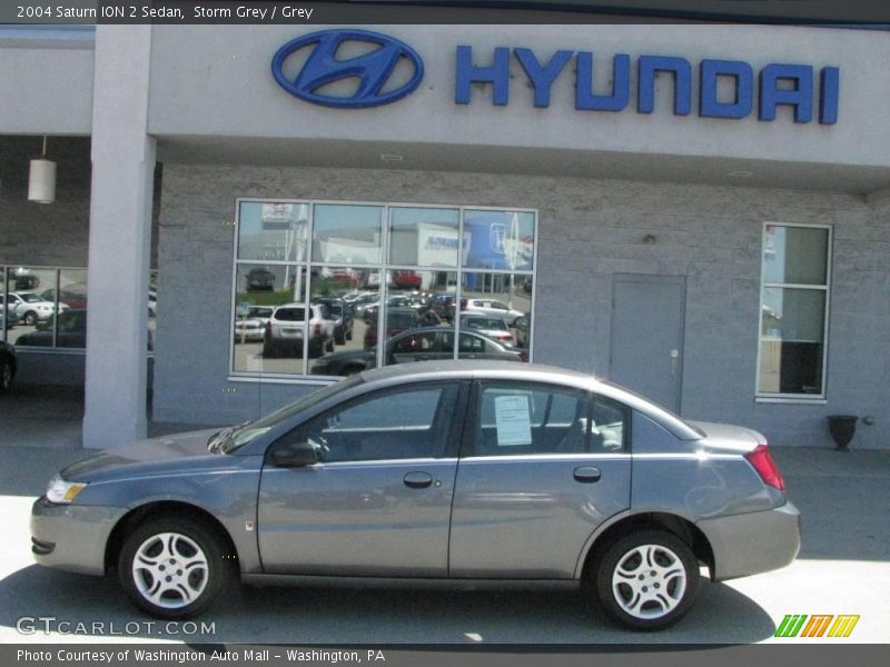 Storm Grey / Grey 2004 Saturn ION 2 Sedan