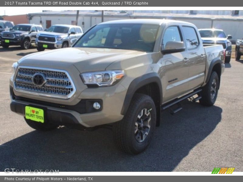 Quicksand / TRD Graphite 2017 Toyota Tacoma TRD Off Road Double Cab 4x4