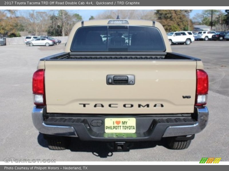 Quicksand / TRD Graphite 2017 Toyota Tacoma TRD Off Road Double Cab 4x4