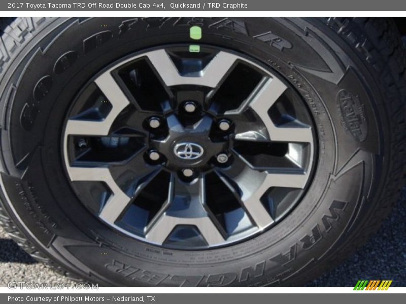 Quicksand / TRD Graphite 2017 Toyota Tacoma TRD Off Road Double Cab 4x4