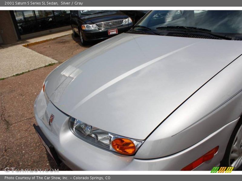 Silver / Gray 2001 Saturn S Series SL Sedan