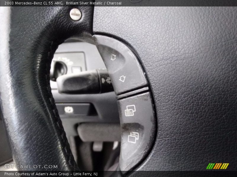Brilliant Silver Metallic / Charcoal 2003 Mercedes-Benz CL 55 AMG