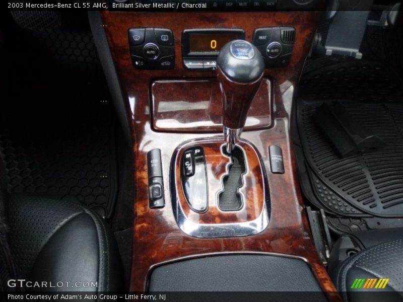 Brilliant Silver Metallic / Charcoal 2003 Mercedes-Benz CL 55 AMG