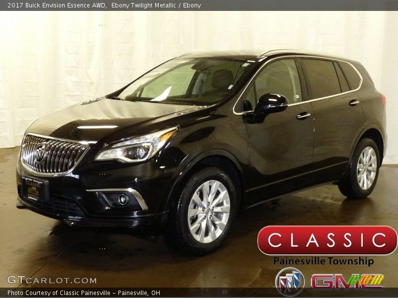 Ebony Twilight Metallic / Ebony 2017 Buick Envision Essence AWD