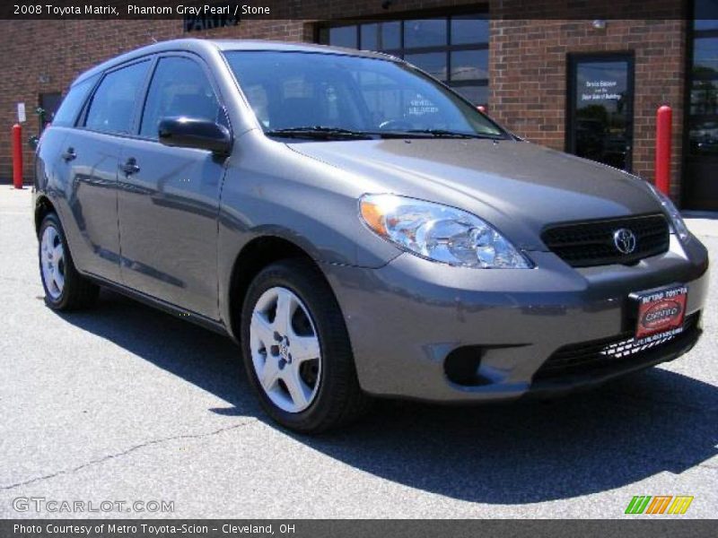 Phantom Gray Pearl / Stone 2008 Toyota Matrix