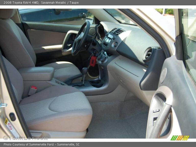 Savannah Metallic / Taupe 2008 Toyota RAV4 4WD