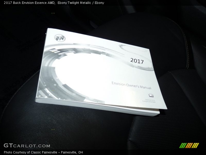 Ebony Twilight Metallic / Ebony 2017 Buick Envision Essence AWD