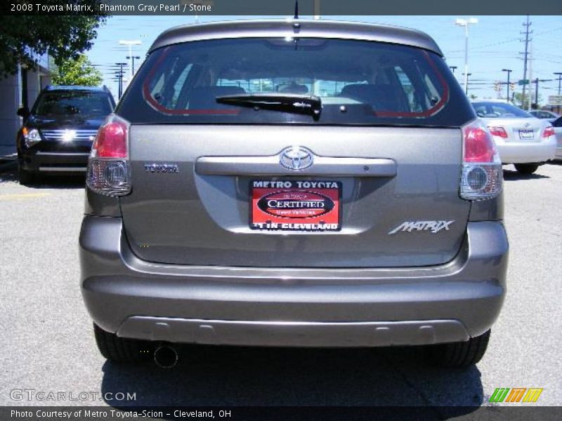 Phantom Gray Pearl / Stone 2008 Toyota Matrix