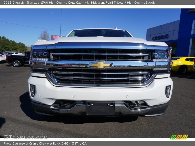 Iridescent Pearl Tricoat / High Country Saddle 2018 Chevrolet Silverado 1500 High Country Crew Cab 4x4