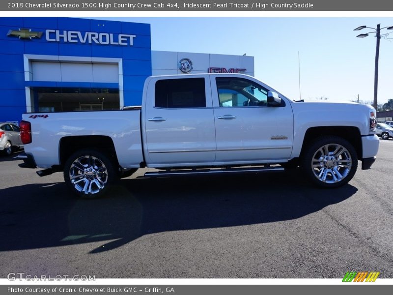 Iridescent Pearl Tricoat / High Country Saddle 2018 Chevrolet Silverado 1500 High Country Crew Cab 4x4
