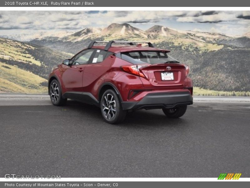 Ruby Flare Pearl / Black 2018 Toyota C-HR XLE