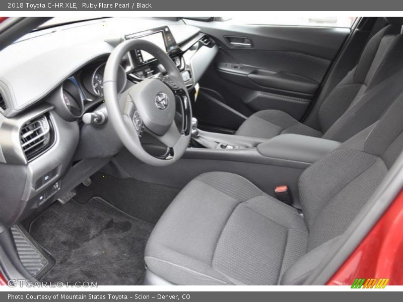 Ruby Flare Pearl / Black 2018 Toyota C-HR XLE